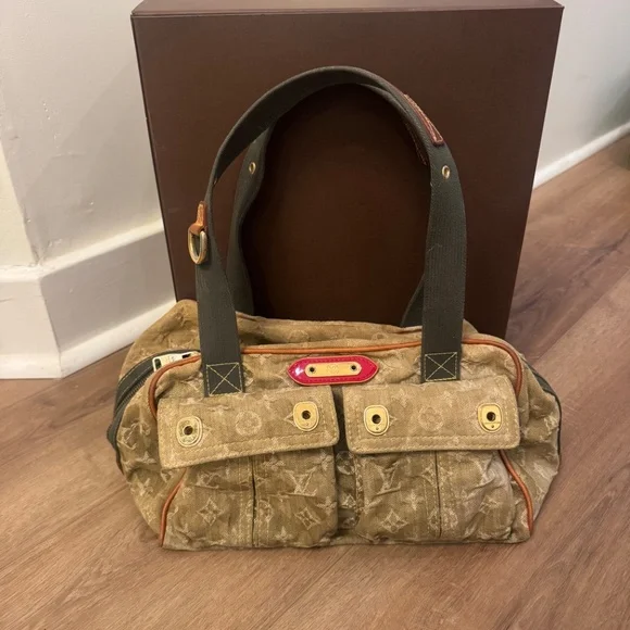 Louis Vuitton Limited Edition Monogramouflage Denim Jasmine Bag - Picture 7 of 13